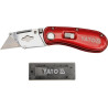 Nůž řezací + 3 ks břitů YATO YT-7534