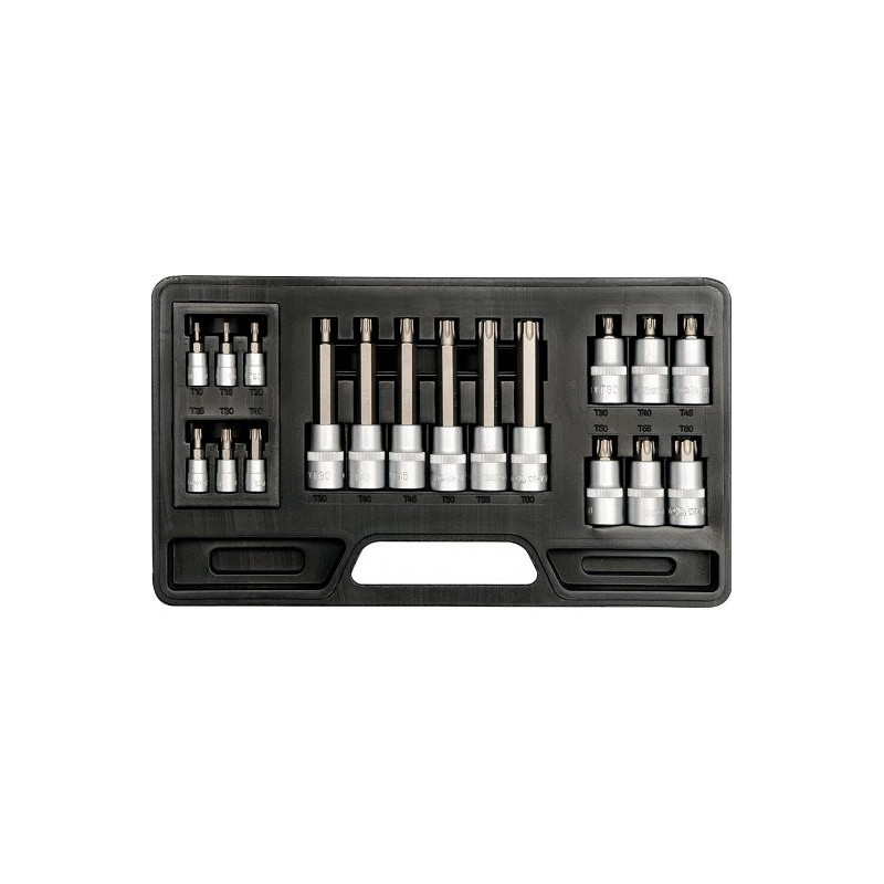 Bity sada 18 ks TORX T10-T60mm YATO YT-7751