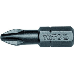 Bit křížový 1/4" PH2 x 25 mm 50 ks YATO YT-7808