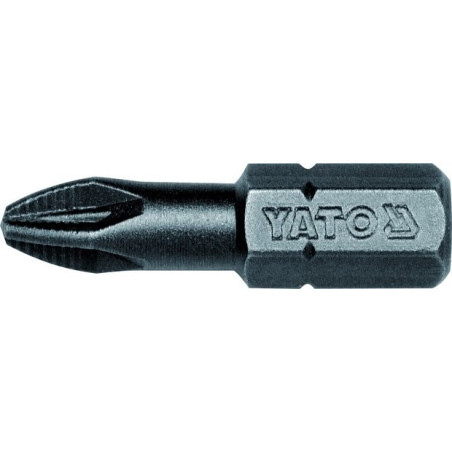 Bit křížový 1/4" PZ2 x 25 mm 50 ks YATO YT-7811