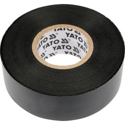 Páska izolační 12 x 0,13 mm x 10 m černá YATO YT-8152