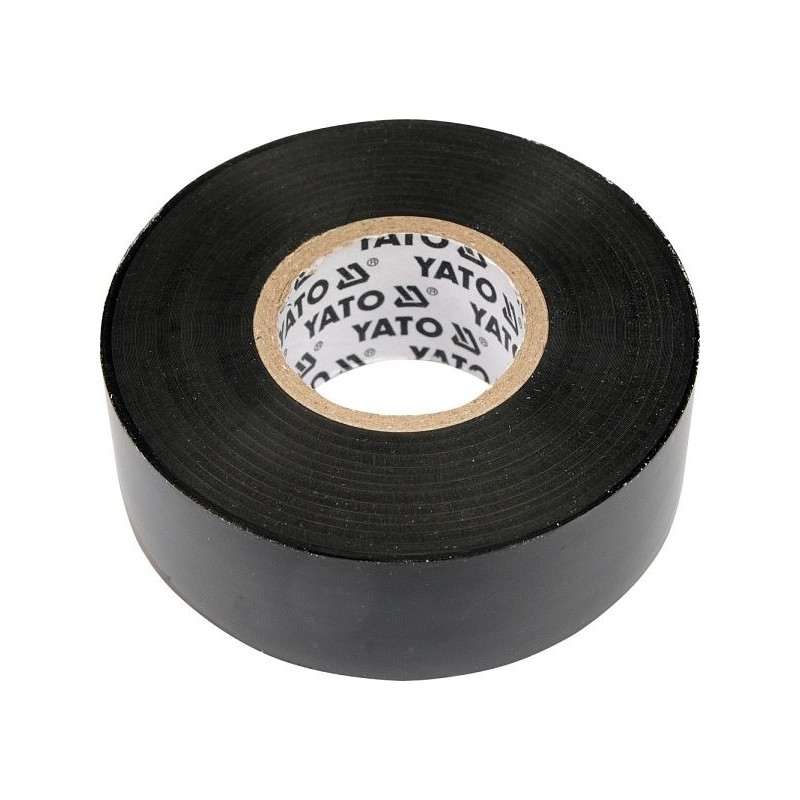 Páska izolační 12 x 0,13 mm x 10 m černá YATO YT-8152