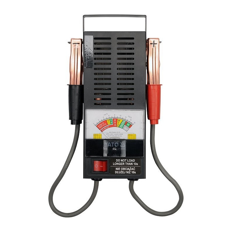 Analogový tester akumulátorů YATO YT-8310