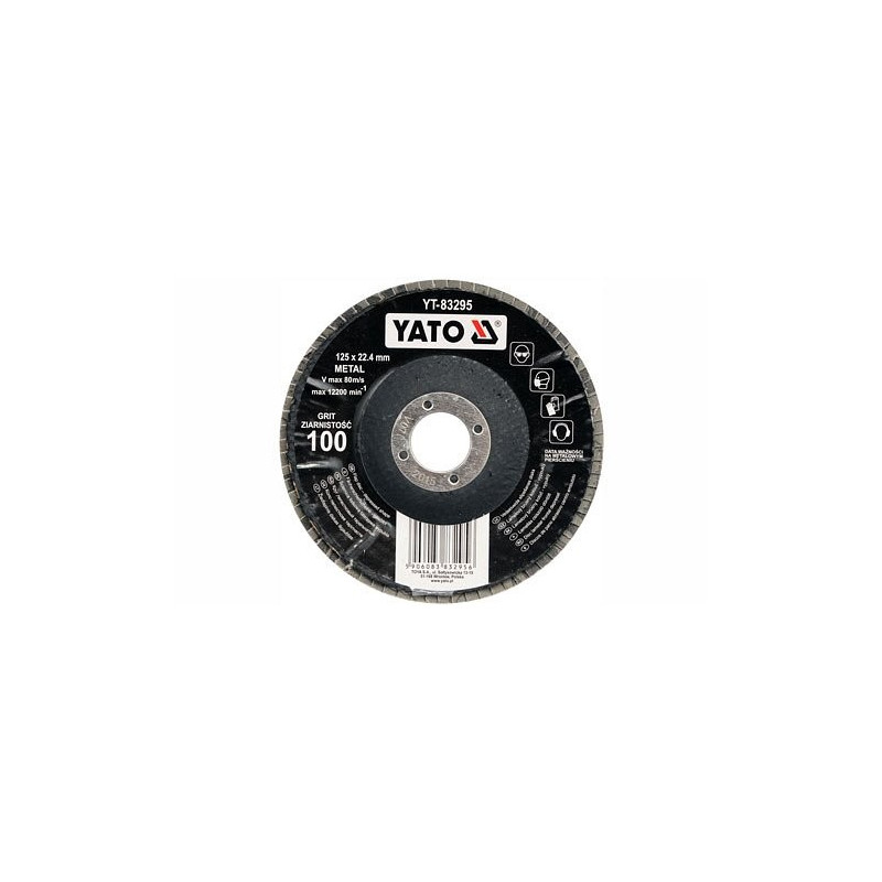 Kotouč lamelový Yato korundový 125mm P100 YATO YT-83295