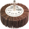 Kotouč lamenový radiální 80x30 P-40 s hřídelí 6 mm YATO YT-83371