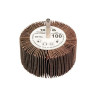 Kotouč lamenový radiální 80x40 P-1000 s hřídelí 6 mm YATO YT-83384