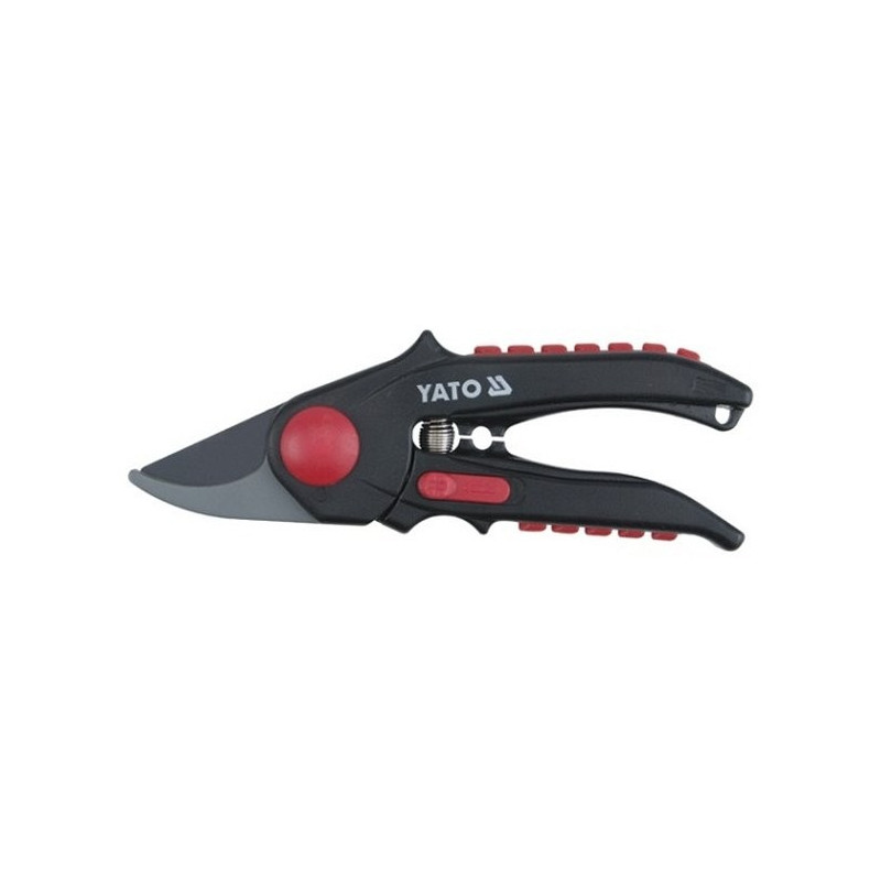 Nůžky zahradnické 190mm (průměr do 15mm) šikmý stříh YATO YT-8811