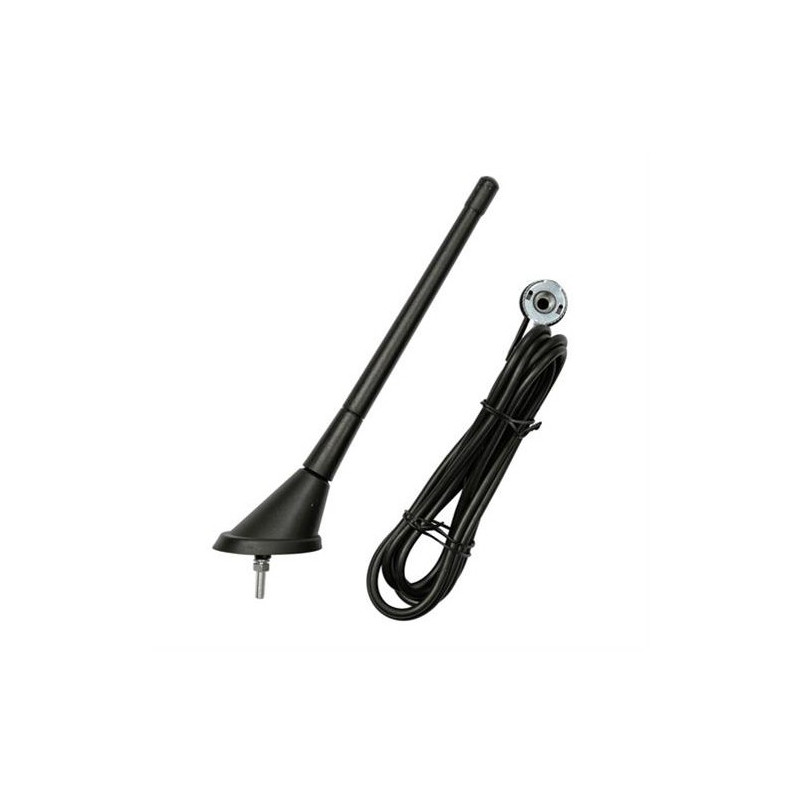 Univerzální střešní anténa FLEXI 60°AM-FM 18cm