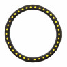 Potah volantu SOFT žlutý Compass 06416