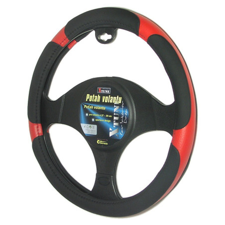 Potah volantu GRIP červený Compass 31402