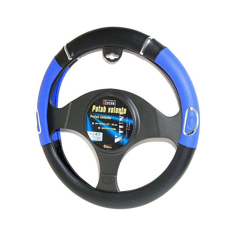 Potah volantu RALLY modrý Compass 31414