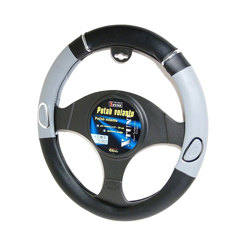 Potah volantu RALLY šedý Compass 31415