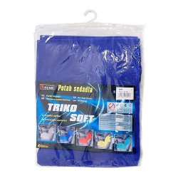 Potah sedadla TRIKO SOFT přední 1ks modrý