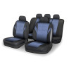Potahy sedadel sada 9ks POLY modré AIRBAG