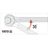 Klíč očkoplochý 21 mm YATO YT-0350