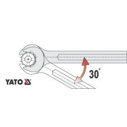 Sada klíčů plochých 12 ks 6 - 32 mm YATO YT-0381