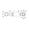 Nástavec 1/2" 16 mm na svíčky YATO YT-1253