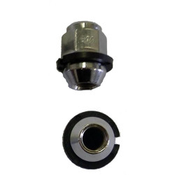 Kolová matice M12x1,5x30mm uzavřená kuželové sedlo s podložkou