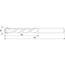Vrták na beton 12 x 200 mm YATO YT-4380