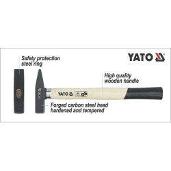 Kladivo zámečnické 2000 g objímka YATO YT-4510