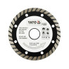 Kotouč diamantový 115 x 22,2 x 2,4 mm turbo YATO YT-6022