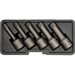 Souprava na demontáž závrtných šroubů 5 ks 1/2 YATO YT-0624