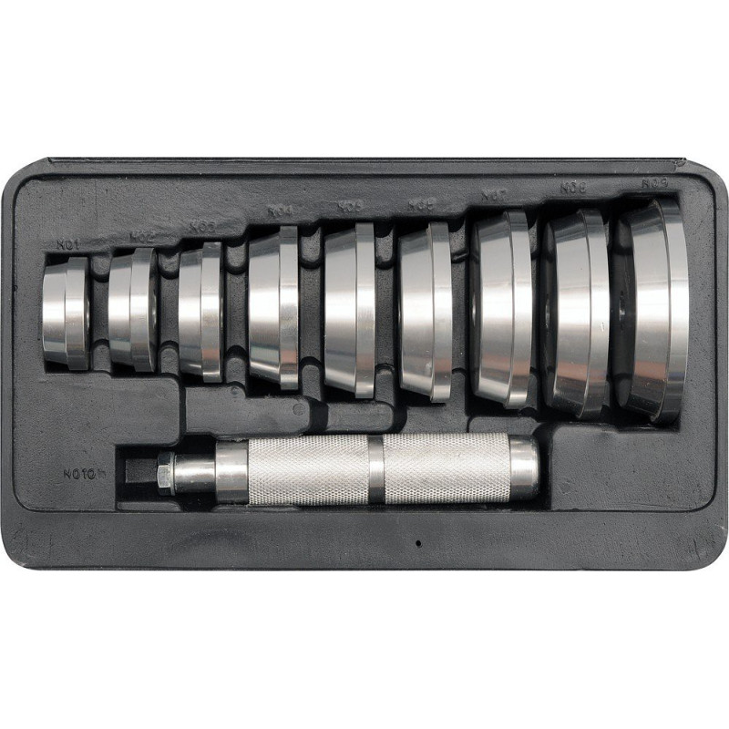 Sada pro montáž těsnících kroužků - simerinků, 10 ks, 40-81mm YATO YT-0638