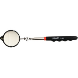 Zrcátko kontrolní teleskopické s LED osvětlením 265-920mm YATO YT-0663