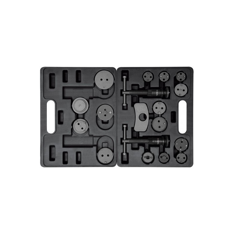 Sada na montáž kotoučových brzd 18 ks YATO YT-0682
