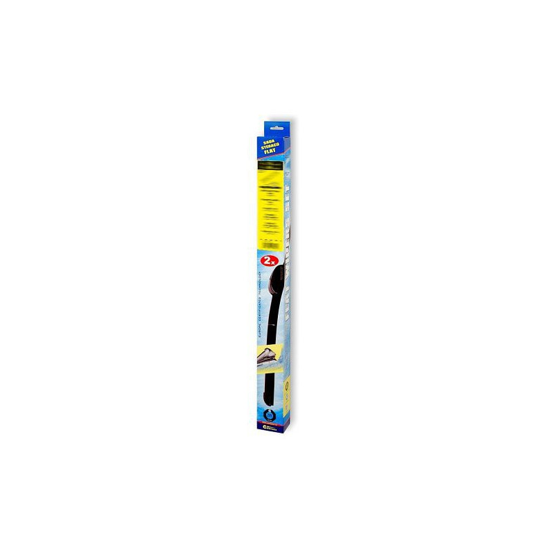 Sada přesných FLAT stěračů 610 + 450 mm CUBE KIA / ŠKODA / VW