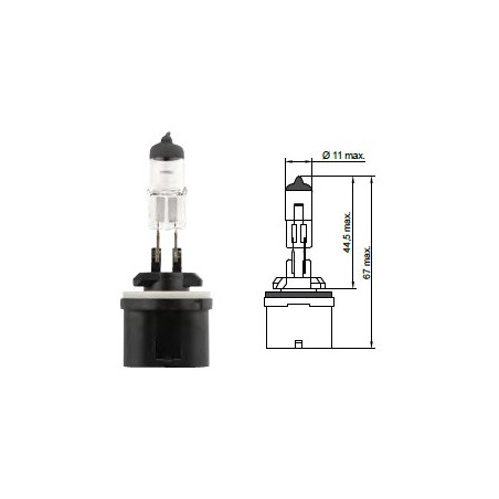 Autožárovka H27W/1 12V 27W PG13 TESLA B12711