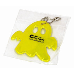 Přívěšek reflexní GHOST S.O.R. žlutý
