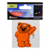 Přívěšek reflexní BEAR - oranžový Compass 01724