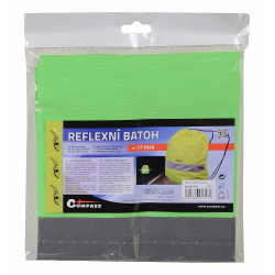 Batoh reflexní S.O.R. zelený Compass 01747