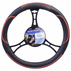 Potah volantu WAVE červený Compass 31428