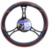 Potah volantu WAVE červený Compass 31428