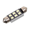Žárovka 6 SMD LED 12V suf. SV8.5 38mm s rezistorem CAN-BUS bílá Compass 33815