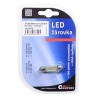 Žárovka 27 SMD LED 12V suf. SV8.5 38mm bílá Compass 33819