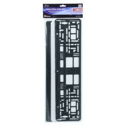 Podložka pod SPZ BLACK metallic Compass 91561