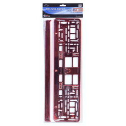 Podložka pod SPZ RED metallic Compass 91562