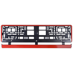 Podložka pod SPZ RED STRIP Compass 91568