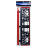 Podložka pod SPZ RED STRIP Compass 91568