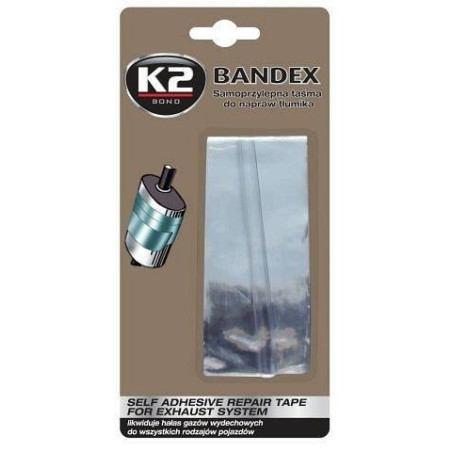 K2 BANDEX 5 x 100 cm - páska na opravu výfuku B305