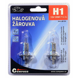Žárovka H1 55W 2ks Compass 08424