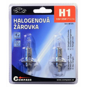 Žárovka H1 55W 2ks Compass 08424