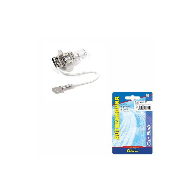 Autožárovka 12V H3 55W Pk22s 1ks