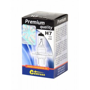 Žárovka 12V H7 PREMIUM 55W PX26D box