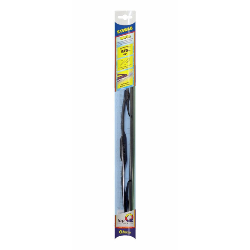 Stěrač kovový TOPQ 410 mm GRAFIT