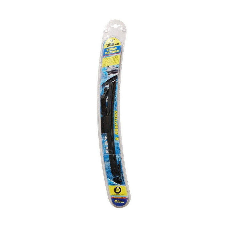 Stěrač FLAT MULTI 300mm - 8 adaptérů