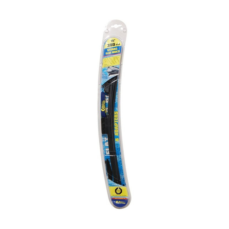 Stěrač FLAT MULTI 380mm - 8 adaptérů